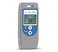 ThermElc TE-02 Registratore Digitale Di Temperatura USB, Conforme Alla Norma EN12830 Per la Logistica Della Catena Del Freddo, PDF/CSV Auto (Senza Software), 32.000 Punti Per Spedizione e Trasporto