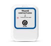 ThermElc TE-B2 Bluetooth Registratore dati di temperatura, Monitoraggio remoto possibile tramite app, report PDF CSV automatico, confronta dati multi-dispositivo,12000 pagine, avvisi APP