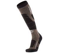 Thermic - Calze tecniche da sci - Ski Merino Reflector U Black/Gold - Taglia 37-38 - Marrone