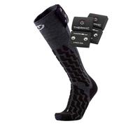 Thermic - Set Calze Riscaldate + Batterie - Set Heat Fusion Uni + S-1200B - Taglia 42-44 - Nero