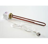 THERMIS TRG05 Elemento riscaldante con regolazione per il riscaldamento di acqua e liquidi simili G6/4, cartuccia riscaldante 2000 W/2 KW, 1 x 230 V