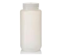 Thermo Scientific Nalgene 2105-0032 Polypropylene Copolymer Lab Quality Wide Mouth Bottiglia Plastica, 1000ml Capacity (Pack of 24)