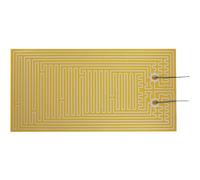 Thermo TECH 2115354 Poliestere Lamina riscaldante Autoadesivo 12 V/DC, 12 V/AC