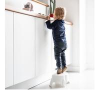 Thermobaby - Scaletta per piedi Babystep, motivo floreale, colore: Blu