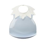 Thermobaby - Bavaglino con motivo floreale, colore: Blu