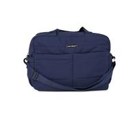 Thermobaby - Borsa fasciatoio trapuntata Plumea, borsa per mamma e bambino, con fasciatoio per bambini, per gravidanza, pratica escursioni, blu notte