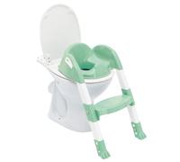 THERMOBABY - Riduttore WC per bambini - Kiddyloo - Intelligente, giocoso e igienico - Piedi regolabili - Gradino antiscivolo - Pieghevole e compatto -A partire dai 18 mesi-Made in France-Verde Celadon