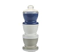 THERMOBABY - Scatole per il trasporto del latte con coperchio - Pasti per bambini - Pratica - Made in France - Blue Ocean