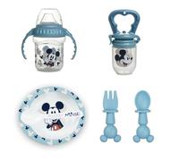 Confezione pappa THERMOBABY MICKEY 1a età - 1 stuzzicadenti + 1 ciotola + 1 tazza con manico + 2 cucchiai