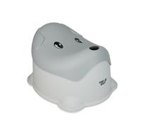 THERMOBABY - Vaso per bambini giocoso - Vaso per bambini - Vasetto per l'apprendimento della pulizia - Pratico - Comodo - Facile da pulire - Grigio - 18+ mesi