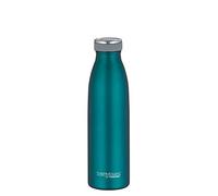ThermoCafé, Borraccia Termica, Thermos Isolante per Bevande, Acciaio Inox, Mat Teal, 0,5 l