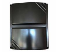 Thermocold Copertura in plastica per climatizzatore EC10 - Copertura in plastica nera per impianti di refrigerazione per parete in legno (Spessore min. 100 mm)