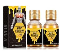 Thermofirm Olio per ginecomastia al veleno d'ape, Olio riscaldante per ginecomastia per uomo, Olio rassodante per ginecomastia per uomo, La scelta migliore per rafforzare i muscoli del torace (2pcs)