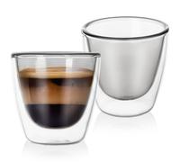 Thermogläser mit Doppelwand für Espresso DOUBLE 90 ml 2 Stk.