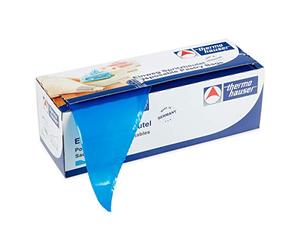 thermohauser Sacchetti monouso (plastica PE), massima Grip blu, 100 pezzi, 53,0 x 27,5 x 0,0075 cm