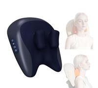 ThermoKnead 4D Neck & Shoulder Massager with Titanium Nodes, 3 Modes & 42°C Heat - Deep Tissue Relief & Facial Relaxation for Home/Office (Blue)