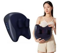 ThermoKnead Neck & Shoulder Massager,2025 New 3 in 1 Shiatsu Neck Massager,Four Titanium Massage Nodes,Multiple Modes & Speeds,42°C Precise Heat,Deeply Relax Necks and Reduce Neck Problems (Blue)
