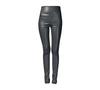 Thermoleggings da donna lunghi, con brillantini, leggings da donna, opachi, invernali, in pelle, termici, slim fit, collant a vita alta, leggings in ecopelle, leggings invernali, GY2, S