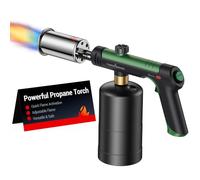 ThermoMaven Cannello a propano con One-Touch Max Fire, pistola con blocco di sicurezza, accendino a carbone, torcia da cucina per grill, sous vide, barbecue, sempreverde (serbatoio non incluso)