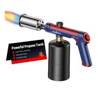 ThermoMaven Cannello a propano con One-Touch Max Fire, pistola con blocco di sicurezza, accendino a carbone, torcia da cucina per grill, sous vide, barbecue, The Patriot (serbatoio non incluso)