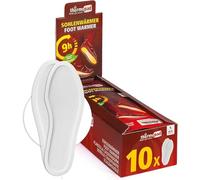THERMOPAD scalda-suole - 10 paia - extra caldo - solette riscaldanti - piedi caldi per 9 ore - autoriscaldante - L (40-41)