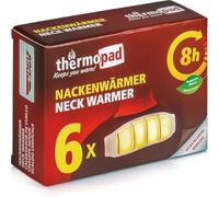 THERMOPAD Scaldacollo - L'originale: 6 x cuscinetti termici per 8 ore di calore, con cuscinetti termici extra caldi, ideale per collo, spalle e schiena