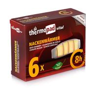 THERMOPAD Scaldacollo - L'originale: 6 x cuscinetti termici per 8 ore di calore, con cuscinetti termici extra caldi, ideale per collo, spalle e schiena