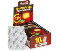 THERMOPAD scaldacorpo - 10 pezzi - extra caldo - adesivo - scalda-schiena e scalda-collo - 12 ore di piacevole calore - autoriscaldante
