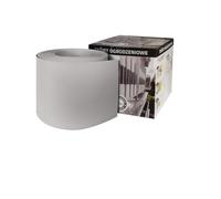Thermoplast® Smart strisce di protezione per recinzione, per giardino, terrazza, balcone, in polipropilene, resistente ai raggi UV, 19 cm x 26 m, colore grigio (RAL 7040)
