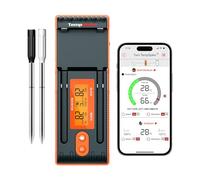 ThermoPro TempPro TP962W Gemello Termometro Cucina Wireless Bluetooth 150M Termometro 2 Sonde Carne Intelligente Termometro Carne per Grigliare e Friggitrice ad Aria, Barbecue, Forno Affumicatoio