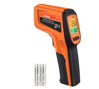 ThermoPro Termometro Infrarossi Digitale -50℃ a 550℃, Misurazione Doppia Laser della Temperatura Senza Contatto per Cucina Piscina Terra Pizza Termometro Laser con Display LCD Retroilluminato