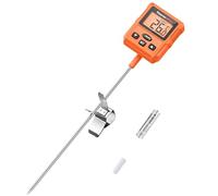 ThermoPro TP 511 Termometro Digitale per Carne Impermeabile con Morsetto per Pentola Termometro per Alimenti da Cucina a Lettura Istantanea Termometro per Griglia, Olio, Liquidi