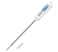 ThermoPro TP01 Termometro Per Carne Termometro Per Arrosti Termometro Da Cucina Termometro Domestico A Lettura Istantanea Con Sonda Lunga Per Arrosti, Griglia, Barbecue, Affumicatore (Bianco)