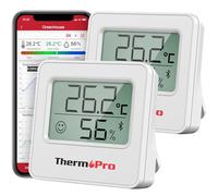 ThermoPro TP357 260FT Termometro da casa Bluetooth per interni con monitor remoto di temperatura e umidità e APP intelligente