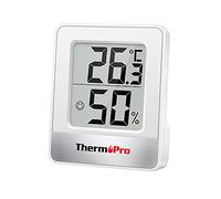 ThermoPro TP49 Piccolo igrometro Digitale per Interni, termometro d'atmosfera, Monitor di Temperatura e umidometro per Il Benessere in Ufficio e in casa