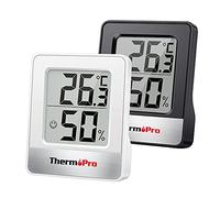 ThermoPro TP49 Piccolo igrometro Digitale per Interni, termometro d'atmosfera, Monitor di Temperatura e umidometro per Il Benessere