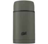 Esbit Contenitore termico classico, per alimenti, 1000 ml, in verde oliva, in acciaio inox, per alimenti caldi e freddi