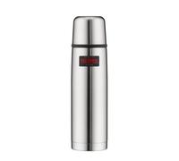 Thermos Bottiglia termicamente isolata leggera e compatta, acciaio inossidabile spazzolato, 0,75 litri
