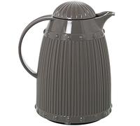 Thermos brocca in polipropilene e vetro da 1 l in grigio 24 x 19 x 16 cm