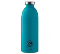 24Bottles Clima Bottle - Borraccia Termica 850 ml, Borraccia Acciaio Inox, Bottiglia Termica 100% Ermetica (24h Cold 12h Hot), Design Italiano, Borracce Termiche, Water Bottle Atlantic Bay