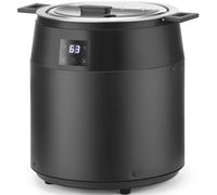 Thermos elettrico per zuppa SENZA ACQUA 10 l 450 W - nero