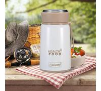 Thermos Feel Maestro Bianco Acciaio inossidabile Plastica 800 ml