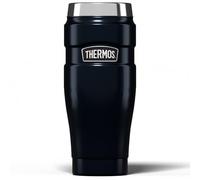 Thermos in Acciaio Inox, 470 ml, con Bicchiere da Viaggio Blu