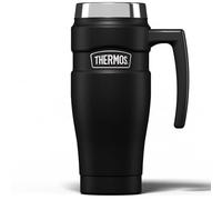 Thermos Style Tazza termica impermeabile con manico - nero opaco 470 ml