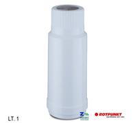 THERMOS ISOLANTE POLAR BIANCO LT. 1 ROTPUNKT INTERNO IN VETRO 40494