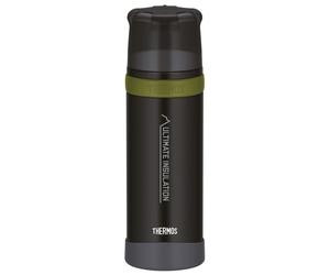 Thermos - Isolierflasche Mountain Beverage - Bottiglia termica 0,75 l grigio/nero