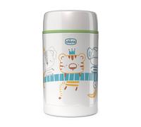 Chicco Contenitore Termico per Alimenti, Portapappa Termico, Mantiene la Temperatura fino a 6 ore, Per alimenti caldi e freddi, Contenitore Pappa Bambini, Termos Cibo, Acciaio Inox, 500 ml, 6 mesi+
