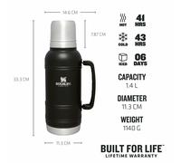 Thermos Stanley The Artisan 1,4 L Nero