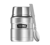 Thermos Style Acciaio Inossidabile con Cucchiaio Pieghevole e Tazza 470 ml - Contenitore Termico