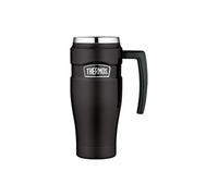 Thermos Style Waterproof thermohrnek con manico - nero opaco 470 ml
